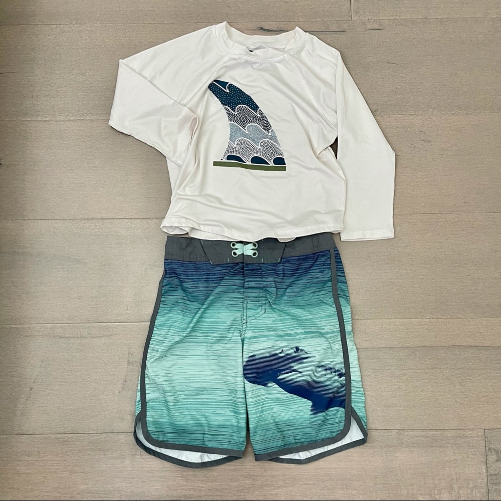PEEK Rashguard & Swim Trunk Set - Picture 1 of 9